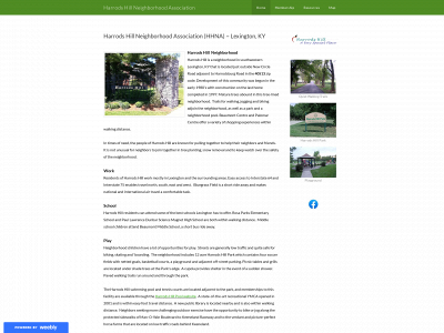 harrodshill.weebly.com snapshot