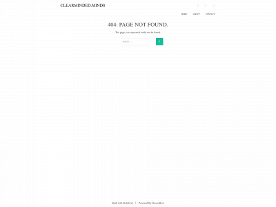 clearmindedminds.com snapshot