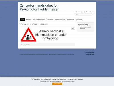 psykomotorikcensor.dk snapshot