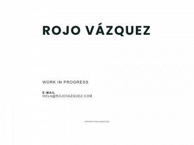 rojovazquez.es snapshot