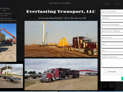everlastingtransport.com snapshot