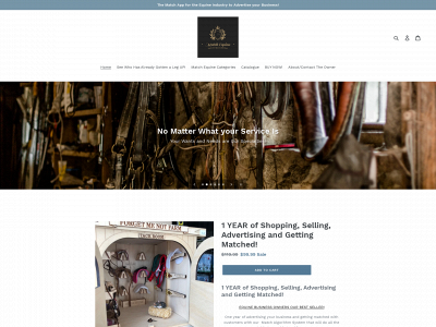 www.matchequine.app snapshot