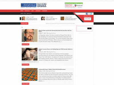 edgevillebuzz.com snapshot