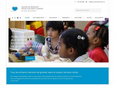 aucoeurdelenfance.ca snapshot