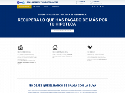 reclamamostuhipoteca.com snapshot