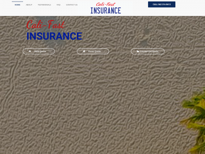 califastinsurance.com snapshot