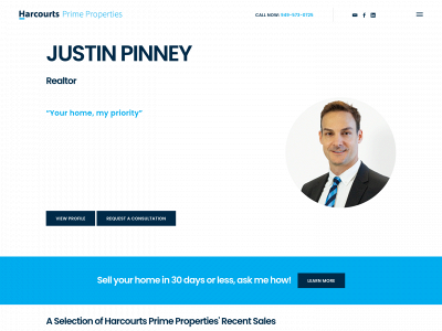 justinpinney.com snapshot