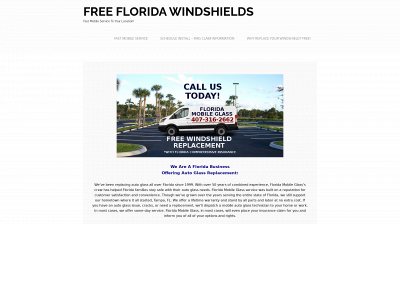 floridawindshield4free.com snapshot
