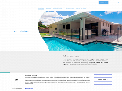 aquaindesa.es snapshot