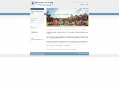 bloomwithincounseling.com snapshot