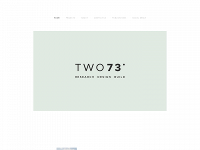 www.two73design.com snapshot