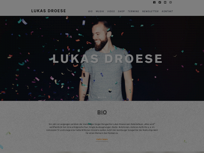 lukasdroese.de snapshot