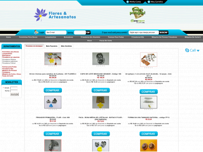 floreseartesanatos.com.br snapshot