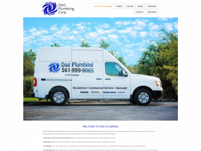 www.dagplumbing.com snapshot