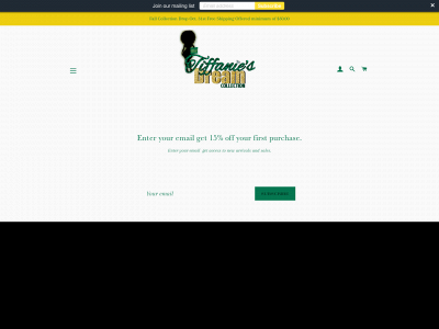 www.tiffaniesdreamcollection.com snapshot