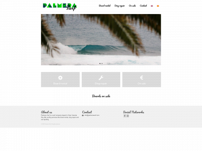 palmerasurf.com snapshot