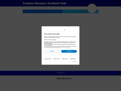 croydonwfc.co.uk snapshot