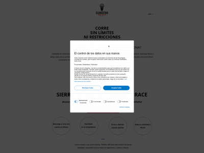 clandestinabikeraces.es snapshot