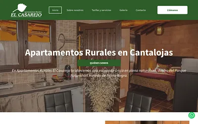www.apartamentosruraleselcasarejo.com snapshot