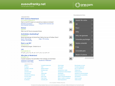 eusoufranky.net snapshot