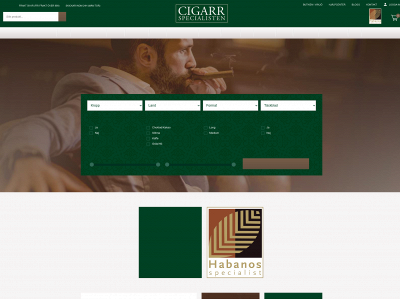 cigarrspecialisten.se snapshot