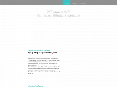 askenmontessori.se snapshot