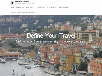 defineyourtravel.com snapshot