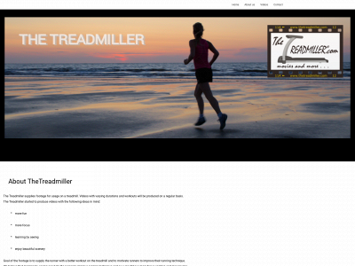 thetreadmiller.com snapshot