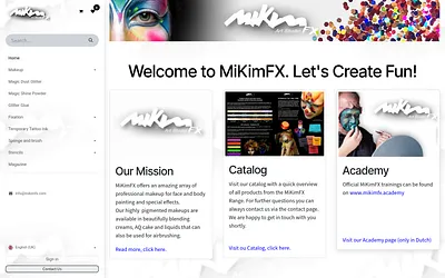 mikimfxwebshop.be snapshot