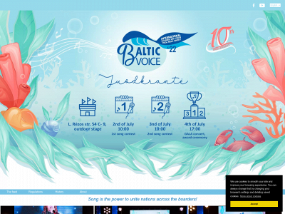 balticvoicecontest.com snapshot