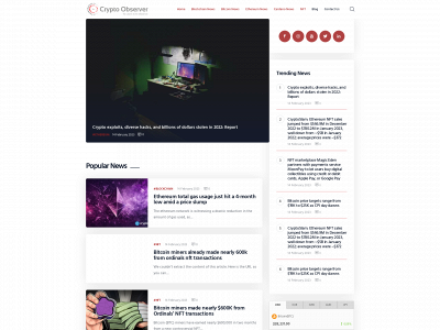 cryptoobserver.org snapshot