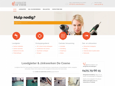 loodgieter-zinkwerker-decoene.be snapshot