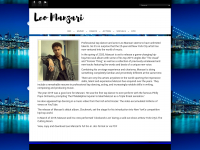 leomanzari.com snapshot
