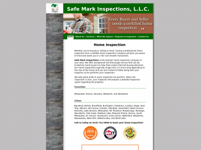 safemarkinspections.com snapshot