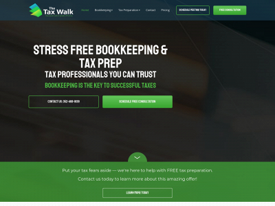 thetaxwalk.com snapshot