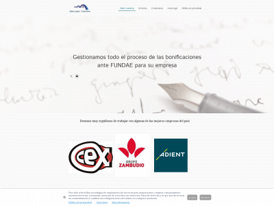 saberyganarconsultores.com snapshot