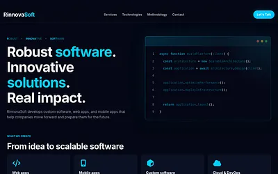 rinnovasoft.nl snapshot