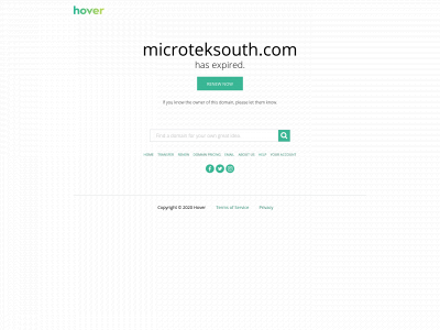 microteksouth.com snapshot