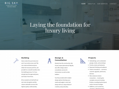 bigskyconstruction.ca snapshot
