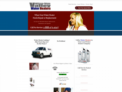 avwaterheaters.com snapshot