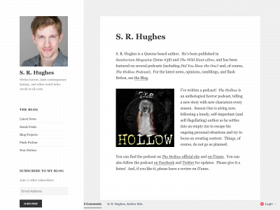 thesrhughes.com snapshot