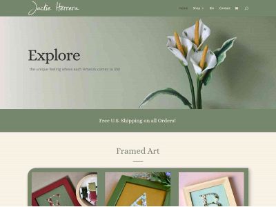 jackieherreraart.com snapshot