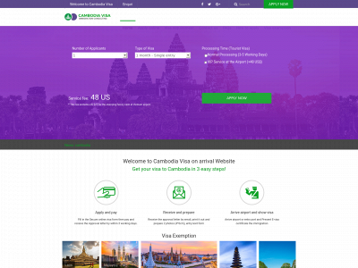cambodia-evisas.com snapshot