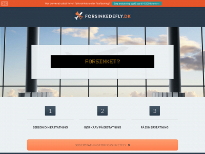 forsinkedefly.dk snapshot