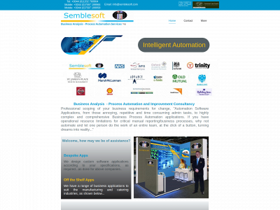 semblesoft.com snapshot