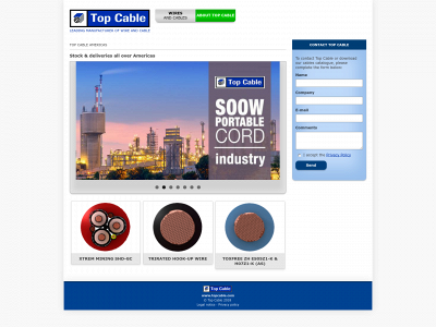 topcableamericas.com snapshot