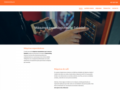 www.sabavending.es snapshot