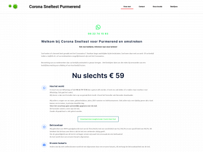 covid-snel-test.nl snapshot
