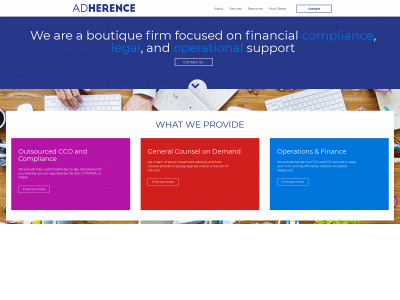 adherencellc.com snapshot