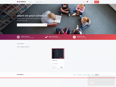 coursona.com snapshot
